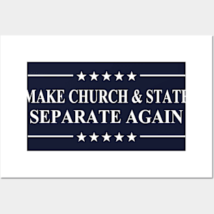 Make Church and State Separate Again Pro Choice Now Posters and Art